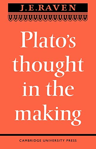 Beispielbild fr Platos Thought in the Making zum Verkauf von Chiron Media