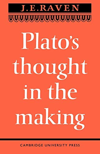 Stock image for Platos Thought in the Making for sale by Chiron Media