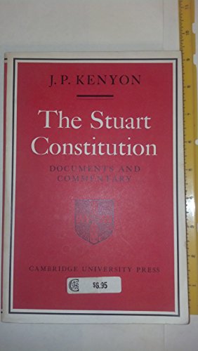 9780521093705: Stuart Constitution 1603–1688