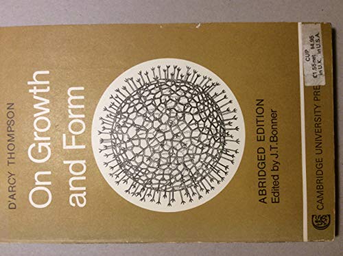 9780521093903: On Growth and Form Abridged Edition