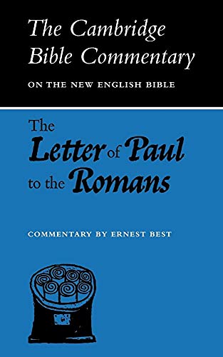 Beispielbild fr CBC: Letter of Paul to the Romans (Cambridge Bible Commentaries on the New Testament) zum Verkauf von WorldofBooks