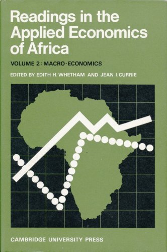 Beispielbild fr Rdgs Appld Econms Africa 2 zum Verkauf von Wonder Book