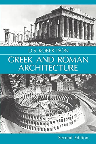 Stock image for Greek and Roman Architecture for sale by ThriftBooks-Atlanta