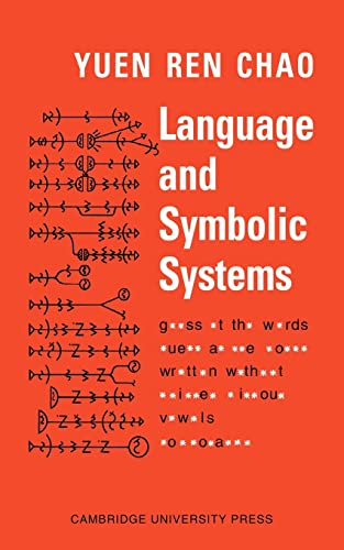 Language and Symbolic Systems - Yuen-Ren Chao