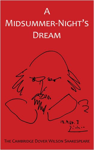 Imagen de archivo de A Midsummer Night's Dream: The Cambridge Dover Wilson Shakespeare (The Cambridge Dover Wilson Shakespeare Series) a la venta por WorldofBooks