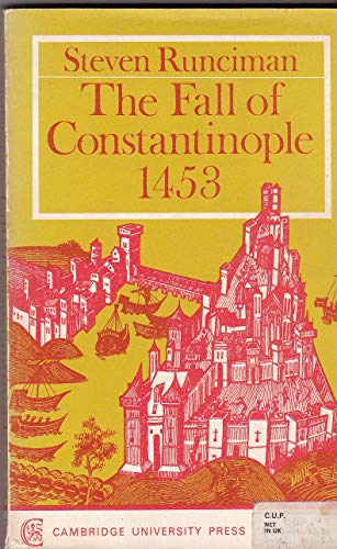 9780521095730: Fall of Constantinople