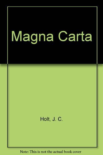 Beispielbild fr Magna Carta zum Verkauf von WorldofBooks