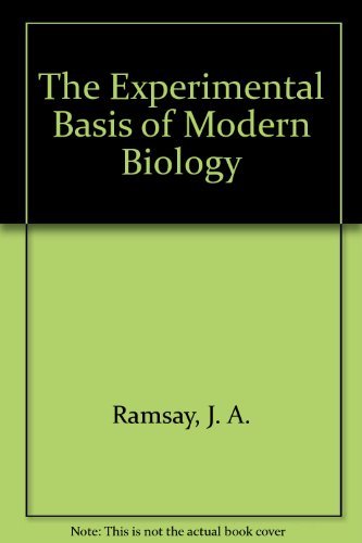 Stock image for The Experimental Basis of Modern Biology for sale by Ken's Book Haven