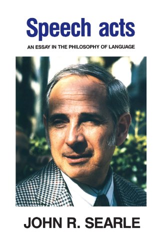 Imagen de archivo de Speech Acts: An Essay in the Philosophy of Language a la venta por SecondSale