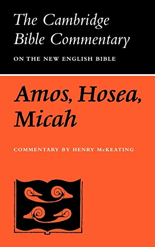 Beispielbild fr The Books of Amos, Hosea, Micah zum Verkauf von Better World Books