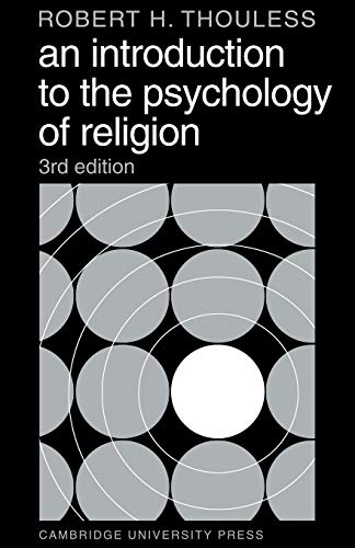 Beispielbild fr An Introduction to the Psychology of Religion zum Verkauf von ThriftBooks-Dallas