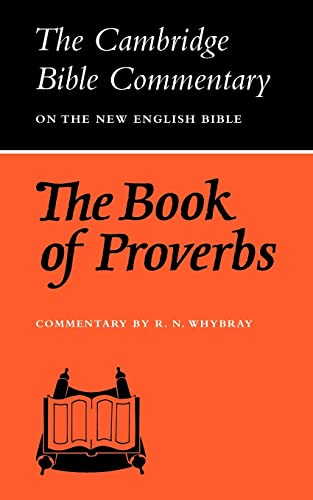 9780521096799: The Book of Proverbs