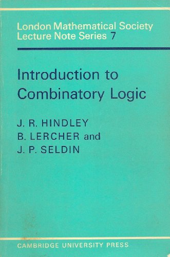 Stock image for Introduction to Combinatory Logic for sale by Better World Books Ltd