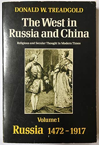 Stock image for West in Rssia and Chna 1 for sale by Better World Books: West