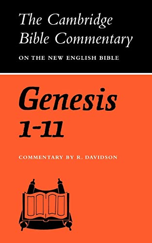 Stock image for Genesis 1-11 (Cambridge Bible Commentaries on the Old Testament) for sale by Open Books