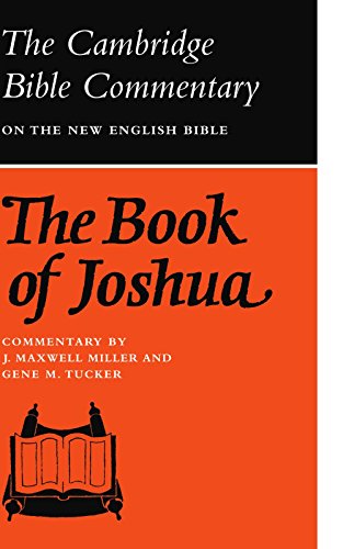 Stock image for The Book of Joshua (Cambridge Bible Commentaries on the Old Testament) for sale by Your Online Bookstore