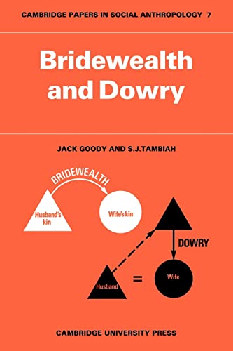 Beispielbild fr Bridewealth and Dowry zum Verkauf von Better World Books