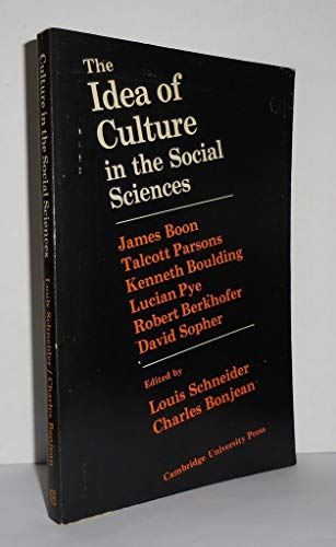 Imagen de archivo de The Idea of Culture in the Social Sciences. a la venta por G. & J. CHESTERS