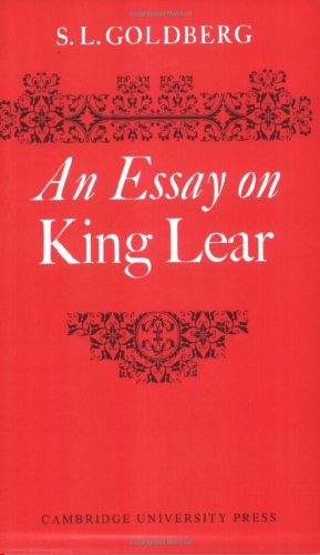 Imagen de archivo de An Essay on King Lear a la venta por WorldofBooks