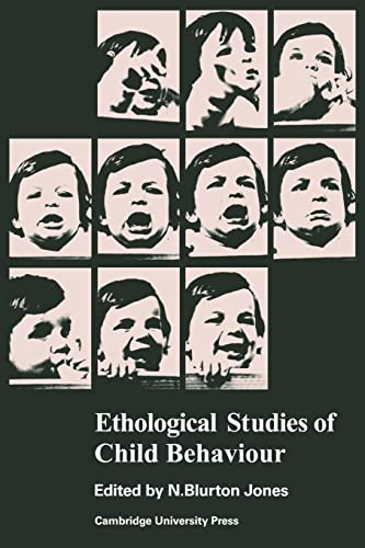 9780521098557: Ethological Studies of Child Behaviour