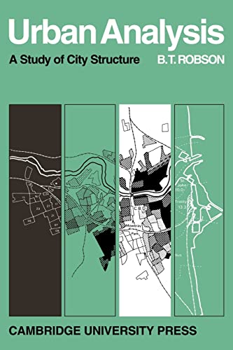 Beispielbild fr Urban Analysis: A Study of City Structure with Special Reference to Sunderland (Cambridge Geographical Studies, Series Number 1) zum Verkauf von Solr Books