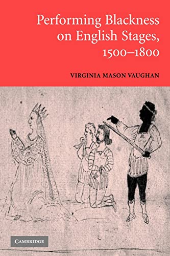 9780521102261: Performing Blackness on English Stages, 1500–1800