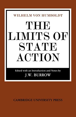 9780521103428: The Limits of State Action (Cambridge Studies in the History and Theory of Politics)
