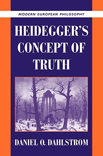 9780521103992: Heidegger's Concept of Truth