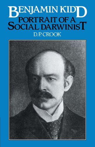 9780521107358: Benjamin Kidd: Portrait of a Social Darwinist