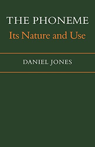 Imagen de archivo de The Phoneme: Its Nature and Use a la venta por WorldofBooks