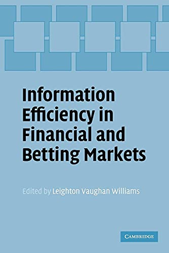 Stock image for Information Efficiency in Financial and Betting Markets for sale by WorldofBooks