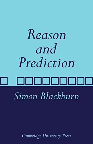 Reason and Prediction (9780521108225) by Blackburn, Simon