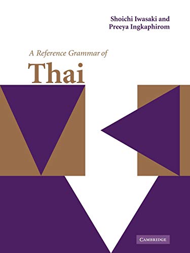Beispielbild fr A Reference Grammar of Thai (Reference Grammars) zum Verkauf von BooksRun