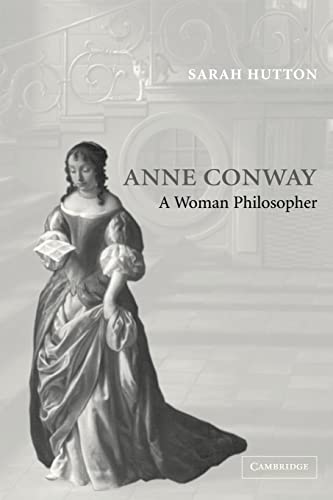 Beispielbild fr Anne Conway: A Woman Philosopher zum Verkauf von thebookforest.com