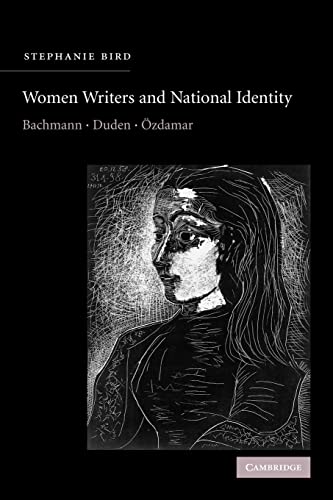 9780521109888: Women Writers and National Identity: Bachmann, Duden, Ozdamar: Bachmann, Duden, zdamar