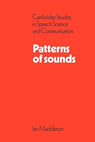 9780521113267: Patterns of Sounds (Cambridge Studies in Speech Science and Communication)