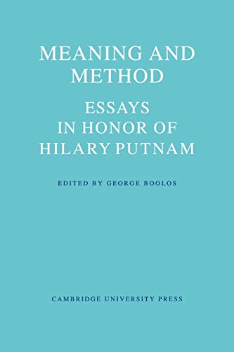 9780521115858: Meaning and Method: Essays in Honor of Hilary Putnam