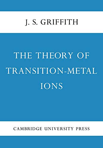 9780521115995: The Theory of Transition-Metal Ions