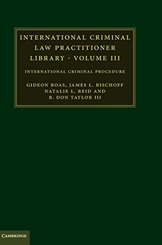 9780521116305: International Criminal Law Practitioner Library: International Criminal Procedure: Volume 3 (The International Criminal Law Practitioner)