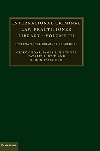 9780521116305: International Criminal Law Practitioner Library: International Criminal Procedure: Volume 3 (The International Criminal Law Practitioner)