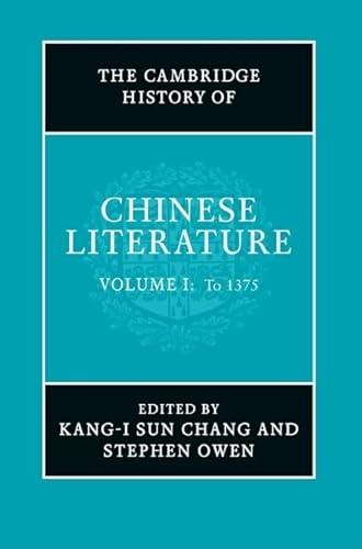 9780521116770: The Cambridge History of Chinese Literature 2 Volume Hardback Set
