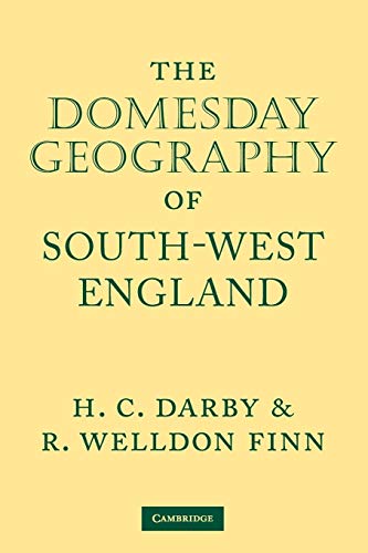 Imagen de archivo de The Domesday Geography of South-west England a la venta por Revaluation Books