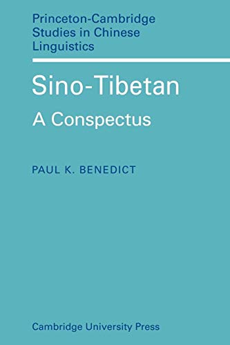 9780521118071: Sino-Tibetan: A Conspectus