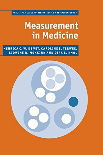 9780521118200: Measurement in Medicine: A Practical Guide (Practical Guides to Biostatistics and Epidemiology)