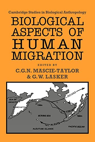 Imagen de archivo de Biological Aspects of Human Migration a la venta por Moe's Books