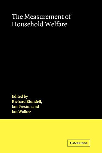 9780521118897: The Measurement of Household Welfare