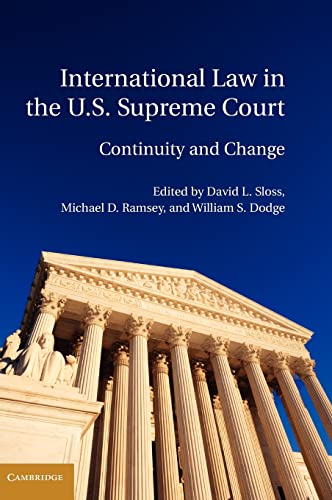 9780521119566: International Law in the U.S. Supreme Court: Continuity or Change