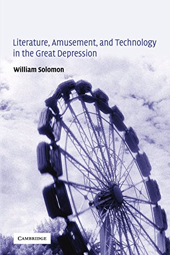 Stock image for Literature, Amusement, and Technology in the Great Depression for sale by Better World Books