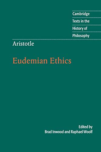 9780521121422: Aristotle: Eudemian Ethics (Cambridge Texts in the History of Philosophy)