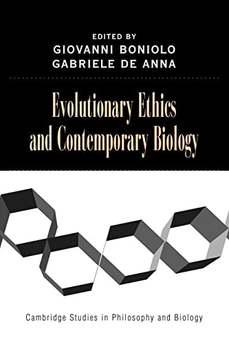 Stock image for Evolutionary Ethics and Contemporary Biology for sale by Ria Christie Collections